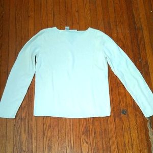 White Long Sleeve Top